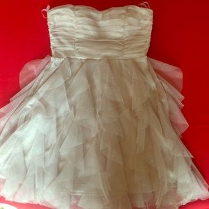 Strapless TeezeMe party dress!Only been worn once!